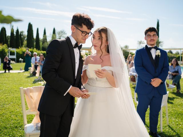 Il matrimonio di Rachele e Simone a Palaia, Pisa 10
