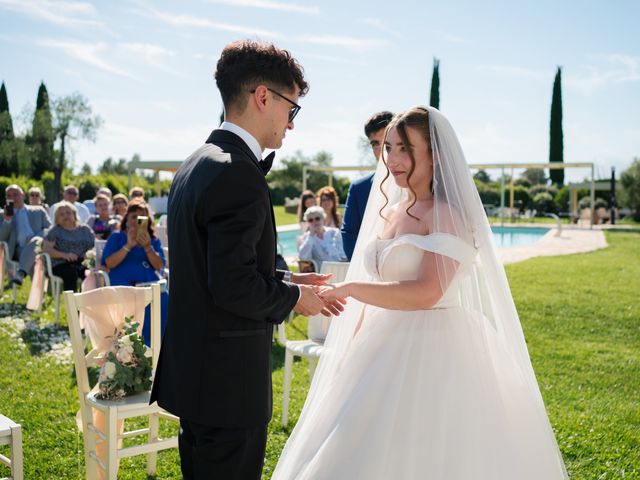 Il matrimonio di Rachele e Simone a Palaia, Pisa 11