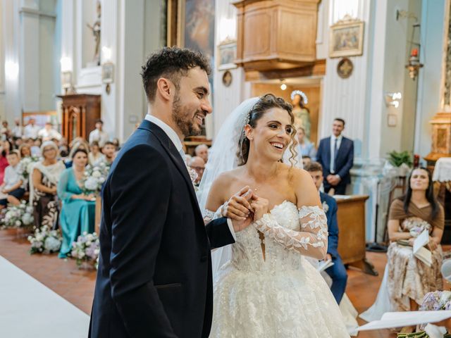 Il matrimonio di Davide e Alessia a Castignano, Ascoli Piceno 41