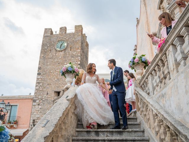 Il matrimonio di Dario e Monalise a Taormina, Messina 48