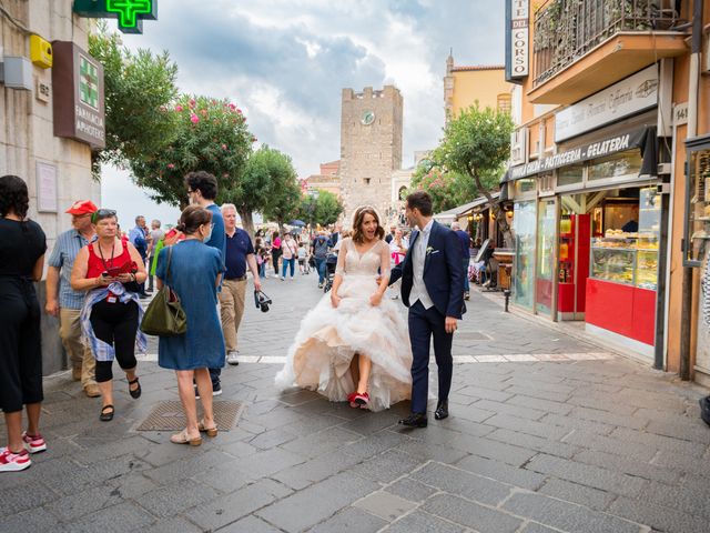 Il matrimonio di Dario e Monalise a Taormina, Messina 78