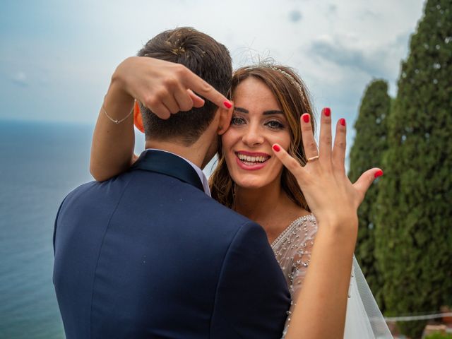 Il matrimonio di Dario e Monalise a Taormina, Messina 86