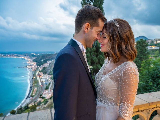 Il matrimonio di Dario e Monalise a Taormina, Messina 93