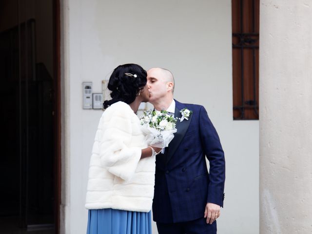 Il matrimonio di Merveille e Andrea a San Polo di Piave, Treviso 28