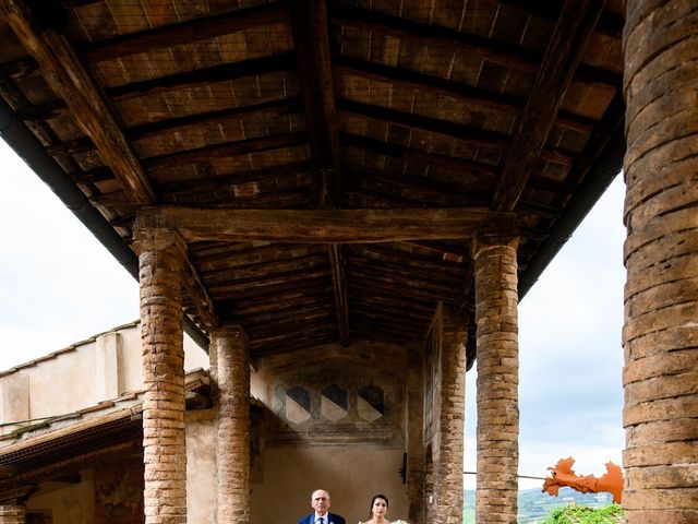 Il matrimonio di Francesco e Victoria a San Gimignano, Siena 39