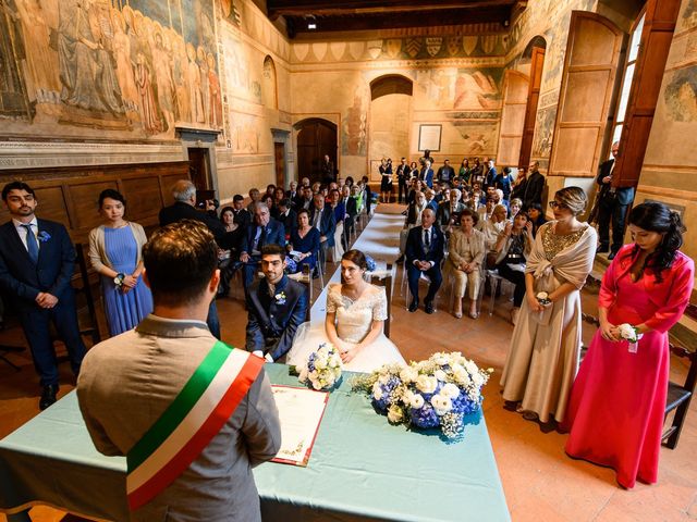 Il matrimonio di Francesco e Victoria a San Gimignano, Siena 44