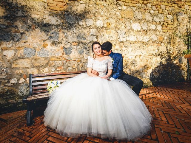 Il matrimonio di Francesco e Victoria a San Gimignano, Siena 58