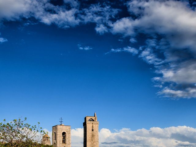 Il matrimonio di Francesco e Victoria a San Gimignano, Siena 63