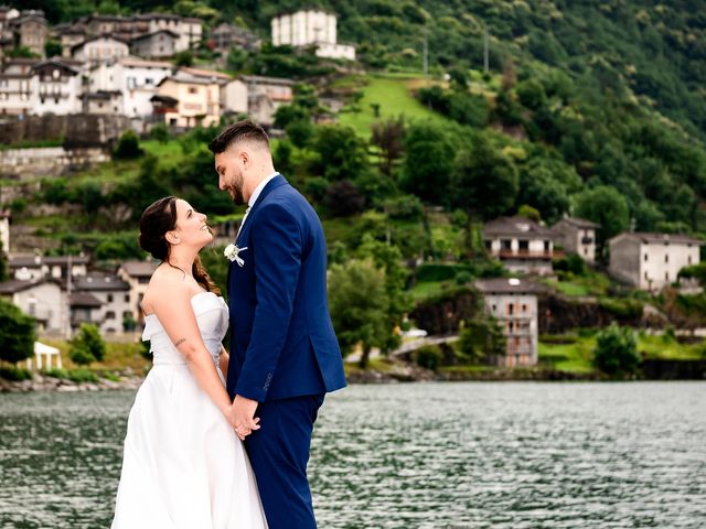 Il matrimonio di Giovanni e Tiziana a Verceia, Sondrio 42