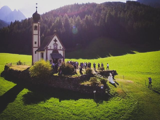 Il matrimonio di Andrea e Silvia a Funes-Villnoess, Bolzano 2