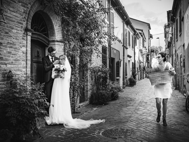 Il matrimonio di Fabio e Federica a Saludecio, Rimini 8