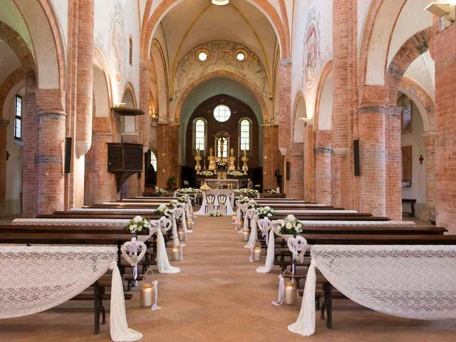 Il matrimonio di Stefano e Chiara a Abbadia Cerreto, Lodi 6