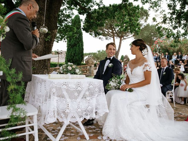 Il matrimonio di Valerio e Flavia a Nepi, Viterbo 36