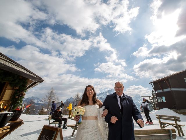 Il matrimonio di James e Kim a Cortina d&apos;Ampezzo, Belluno 85