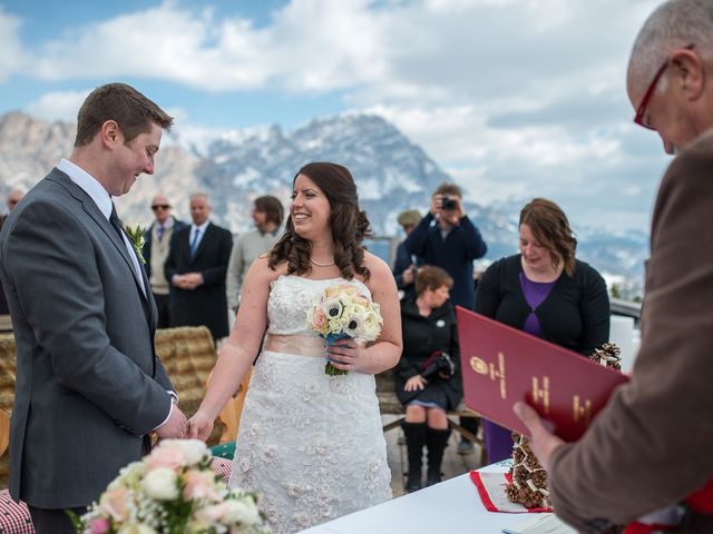 Il matrimonio di James e Kim a Cortina d&apos;Ampezzo, Belluno 88