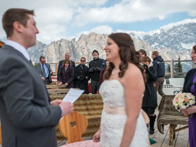 Il matrimonio di James e Kim a Cortina d&apos;Ampezzo, Belluno 92