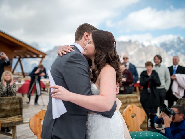 Il matrimonio di James e Kim a Cortina d&apos;Ampezzo, Belluno 99