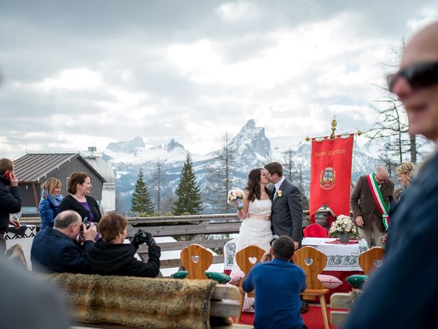 Il matrimonio di James e Kim a Cortina d&apos;Ampezzo, Belluno 103