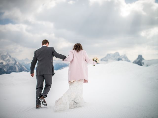 Il matrimonio di James e Kim a Cortina d&apos;Ampezzo, Belluno 112