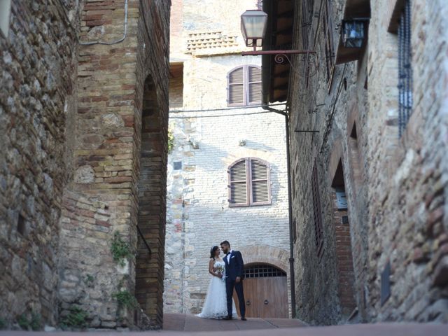 Il matrimonio di Filippo e Laura a San Gimignano, Siena 19