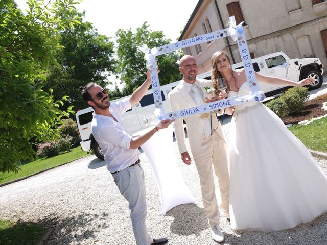 Il matrimonio di Simone e Giulia a Pettorazza Grimani, Rovigo 9