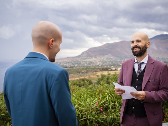 Il matrimonio di Andrea e Piero a Castellammare del Golfo, Trapani 9