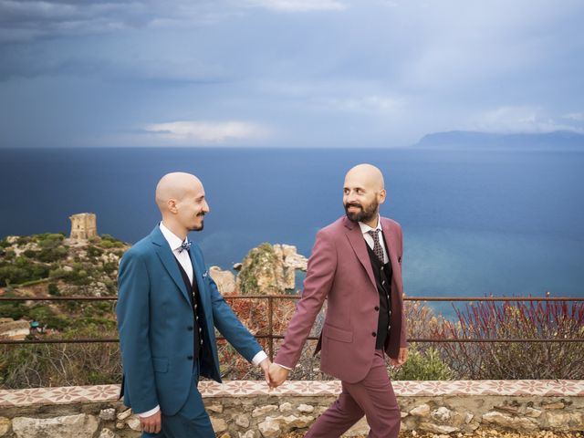 Il matrimonio di Andrea e Piero a Castellammare del Golfo, Trapani 15