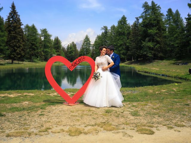 Il matrimonio di Andrea e Alessandra a Torgnon, Aosta 10