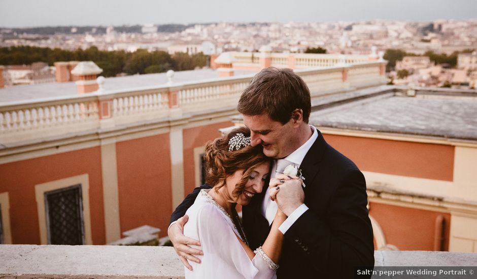 Il matrimonio di Stefano e Lucia a Roma, Roma