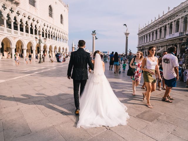 Il matrimonio di Ignazio e Sharon a Venezia, Venezia 68