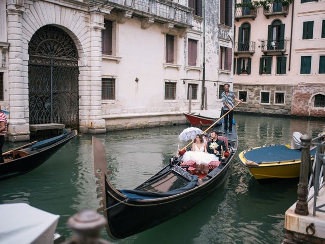 Il matrimonio di Ignazio e Sharon a Venezia, Venezia 78
