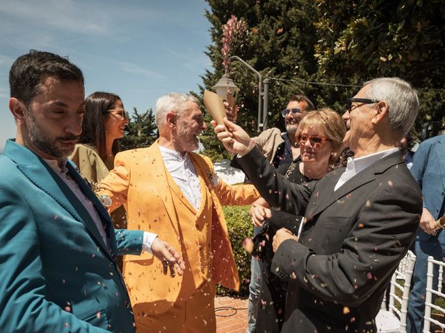 Il matrimonio di Massimo e Marco a San Giuliano Terme, Pisa 31