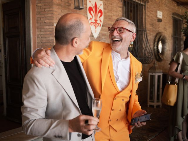 Il matrimonio di Massimo e Marco a San Giuliano Terme, Pisa 33