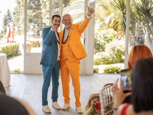Il matrimonio di Massimo e Marco a San Giuliano Terme, Pisa 36