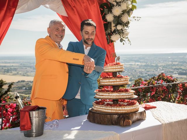 Il matrimonio di Massimo e Marco a San Giuliano Terme, Pisa 40