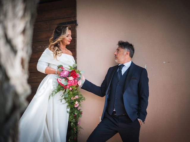 Il matrimonio di Stefania e Andrea a Pomezia, Roma 33