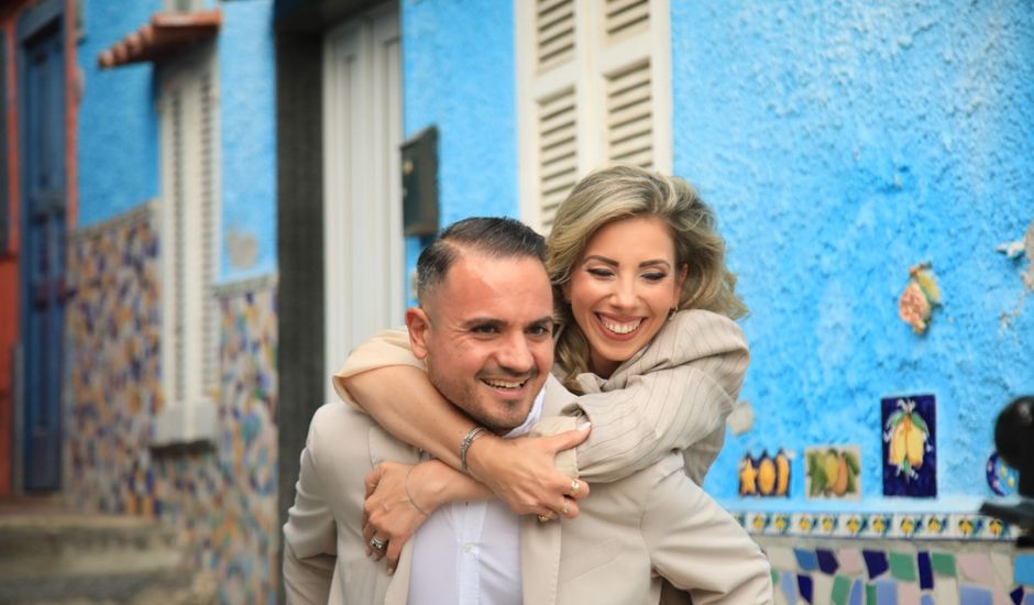 Il matrimonio di Cristiano  e Carolina  a Lettere, Napoli