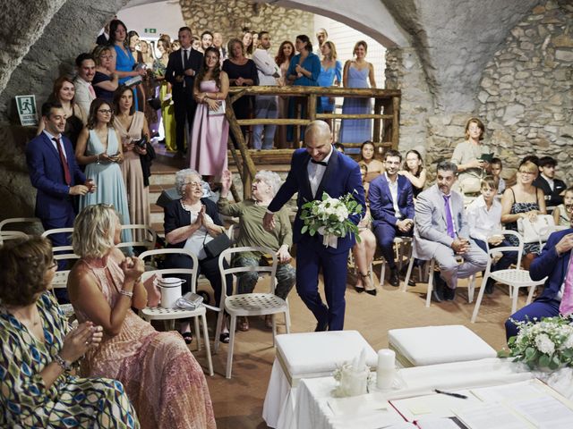 Il matrimonio di Federico e Giuliana a Castelbianco, Savona 56