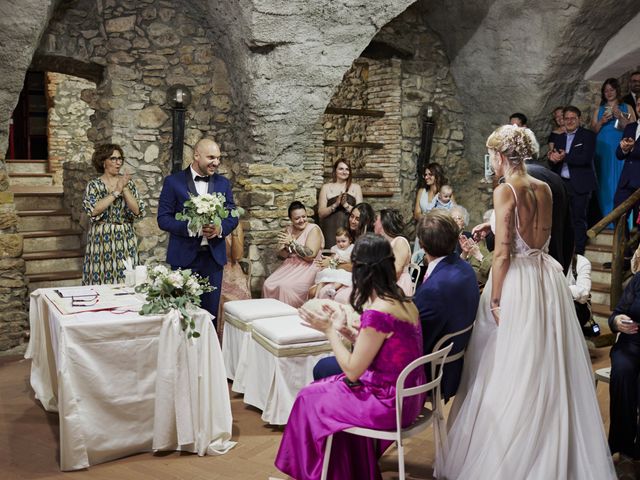 Il matrimonio di Federico e Giuliana a Castelbianco, Savona 68