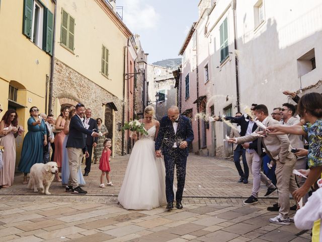 Il matrimonio di Federico e Giuliana a Castelbianco, Savona 85