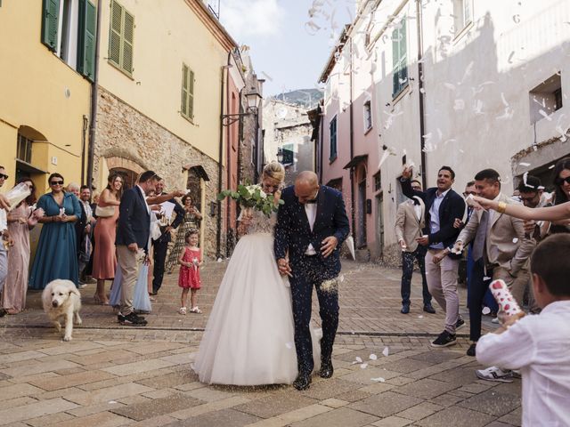 Il matrimonio di Federico e Giuliana a Castelbianco, Savona 86