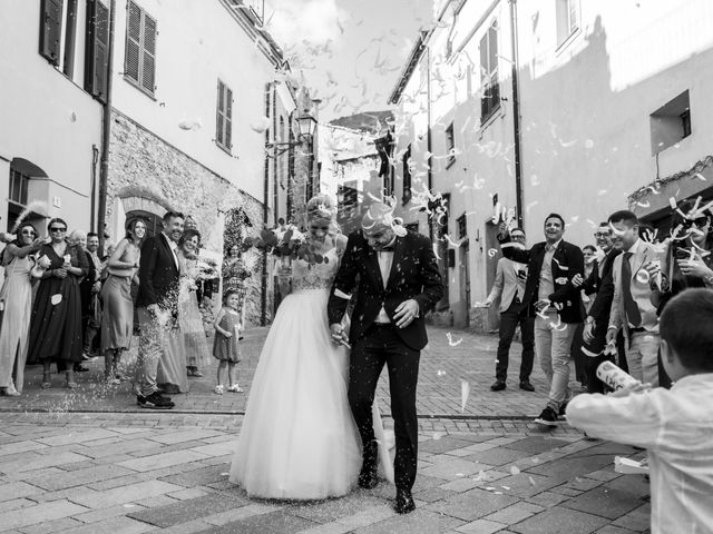 Il matrimonio di Federico e Giuliana a Castelbianco, Savona 88