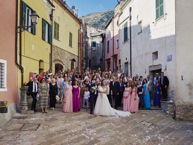 Il matrimonio di Federico e Giuliana a Castelbianco, Savona 90