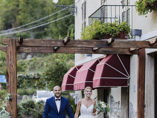 Il matrimonio di Federico e Giuliana a Castelbianco, Savona 111