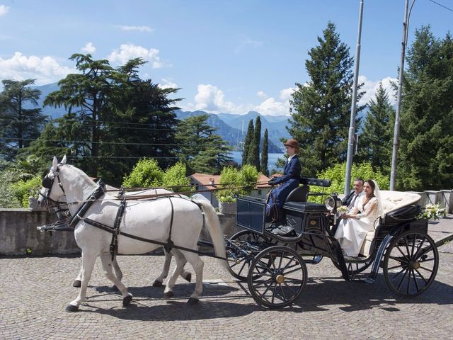 Il matrimonio di Cristian e lavinia a Lierna, Lecco 10