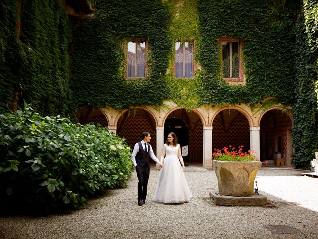 Il matrimonio di Andrea e Beatrice a Sartirana Lomellina, Pavia 90