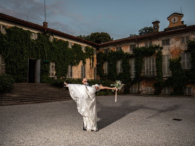 Il matrimonio di Domenico e Francesca a Imbersago, Lecco 102