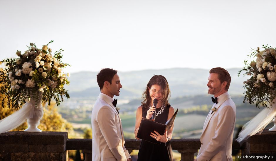 Il matrimonio di Bruno e Anthony a Poggibonsi, Siena