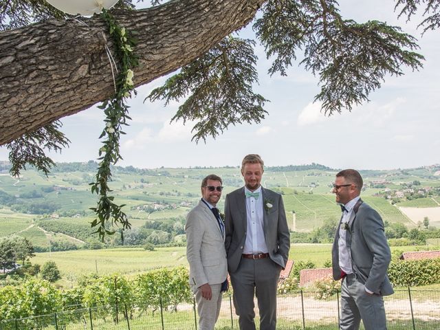 Il matrimonio di Jarle e Hedvig a La Morra, Cuneo 33