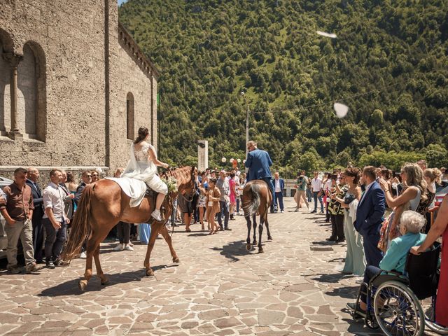 Il matrimonio di Matteo e Federica a Ponte Nossa, Bergamo 74